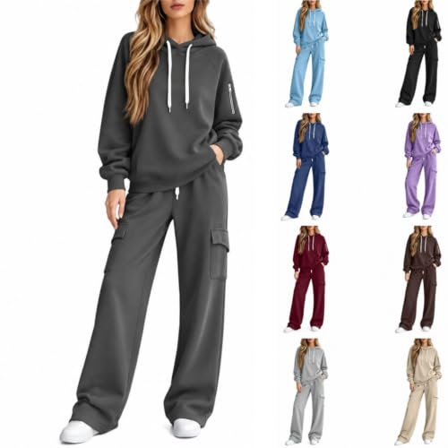 YMAMIYO Sweatsuits Women 2 Piece Outfit Plus Size Joggers & Fashion Hoodies - image 1
