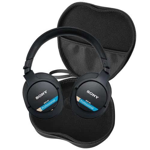 LAHPAVER SONY MDR-M1 �Ή� �w�b�h�z���p���[�P�[�X EVA�C���z���o�b�O �N���[�j���O�y���t�� (�s���N,SONY MDR-M1)