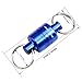 CRAZY SHARK Magnetic Net Release Aluminum Shell for Fly Fishing Dark Blue