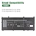 JIAZIJIA VG661 80.5Wh Laptop Battery Replacement for Alienware X14 R1 R2 Series Notebook GD3C9 0GD3C9 V4N84 0V4N84 Black 11.4V 6709mAh