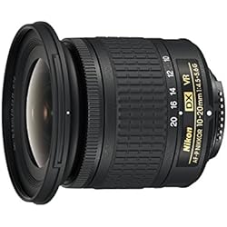 Objetivos Gran Angular Para Nikon Nikon - Objetivo AF-P DX 10-20 mm f/4.5-5.6G VR, Color Negro -