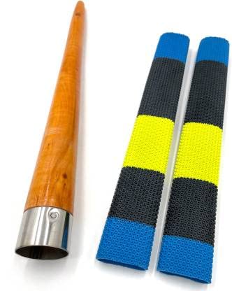 Sixteen Octopus 2 Cricket Bat Handle Grips with Wooden Cricket Bat Handle Gripper Cone (Multicolour, Pack of 3) -Octopus_BatGrip&Cone-14 (B0B6CFWPDQ) Amazon Price History, Amazon Price Tracker
