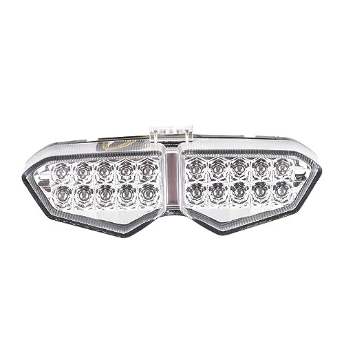 Luces de señal de giro para motocicleta Yamaha R6 y XTZ 1200 en rutas nocturnas