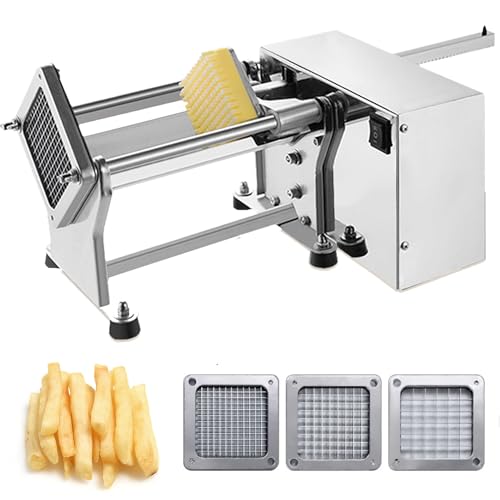 Cortadora profesional para papas con base antideslizante