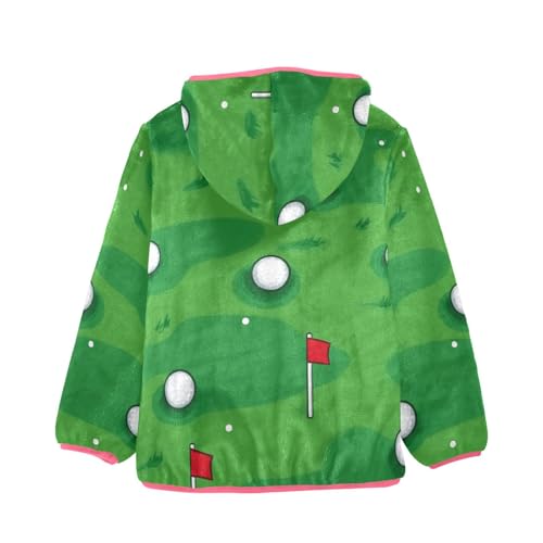 Golf Green_2 Fleece Jacket Baby Boy2