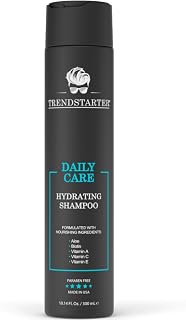 TRENDSTARTER - DAILY CARE - HYDRATING SHAMPOO (10.14 Fl.Oz) - Made with Aloe, Vitamin A, Vitamin C, and Vitamin E for Healthy Hair and Healthy Scalp - Launched 2024