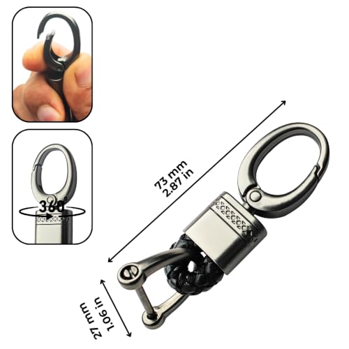 Image of Keycept Tristar Key Cover for Suzuki Swift, Dzire, Ertiga, Baleno, Grand Vitara, Celerio, WagonR, Brezza, Scross, Fronx, Jimny, Ignis (2 Button Remote Key )(Type 4, Grey)