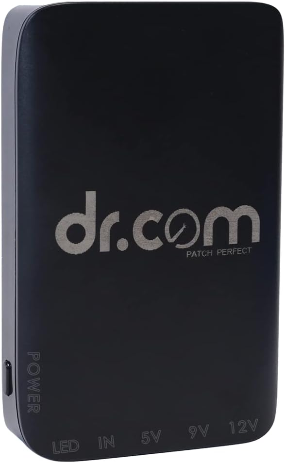 dr.com Smart Router UPS Mini Size 8000mAh Battery 6 Hours uninterrupted Power Backup for All Brand Router, Home Camera, LED Lights, Smartphone, ONT, ONU, Support DC 12V/9V/5V Output - DRU-8000