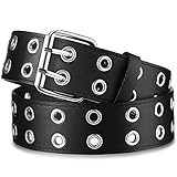 Regalo práctico: el cinturón de ojal ancho ajustable es adecuado para la mayoría de las mujeres y niñas adolescentes, que puede ser favorecido por otras personas y se puede aplicar como un dulce regalo para su amante, amigos y familiares en cumpleaños, Navidad, Año Nuevo y otros festivales