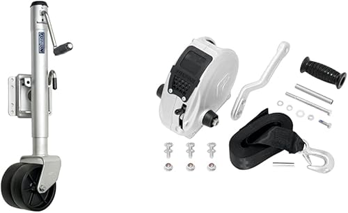 Miniatura 6 de Gato hidráulico para remolques Fulton XPD15L 0101 de 1500 libras con doble rueda Capacidad