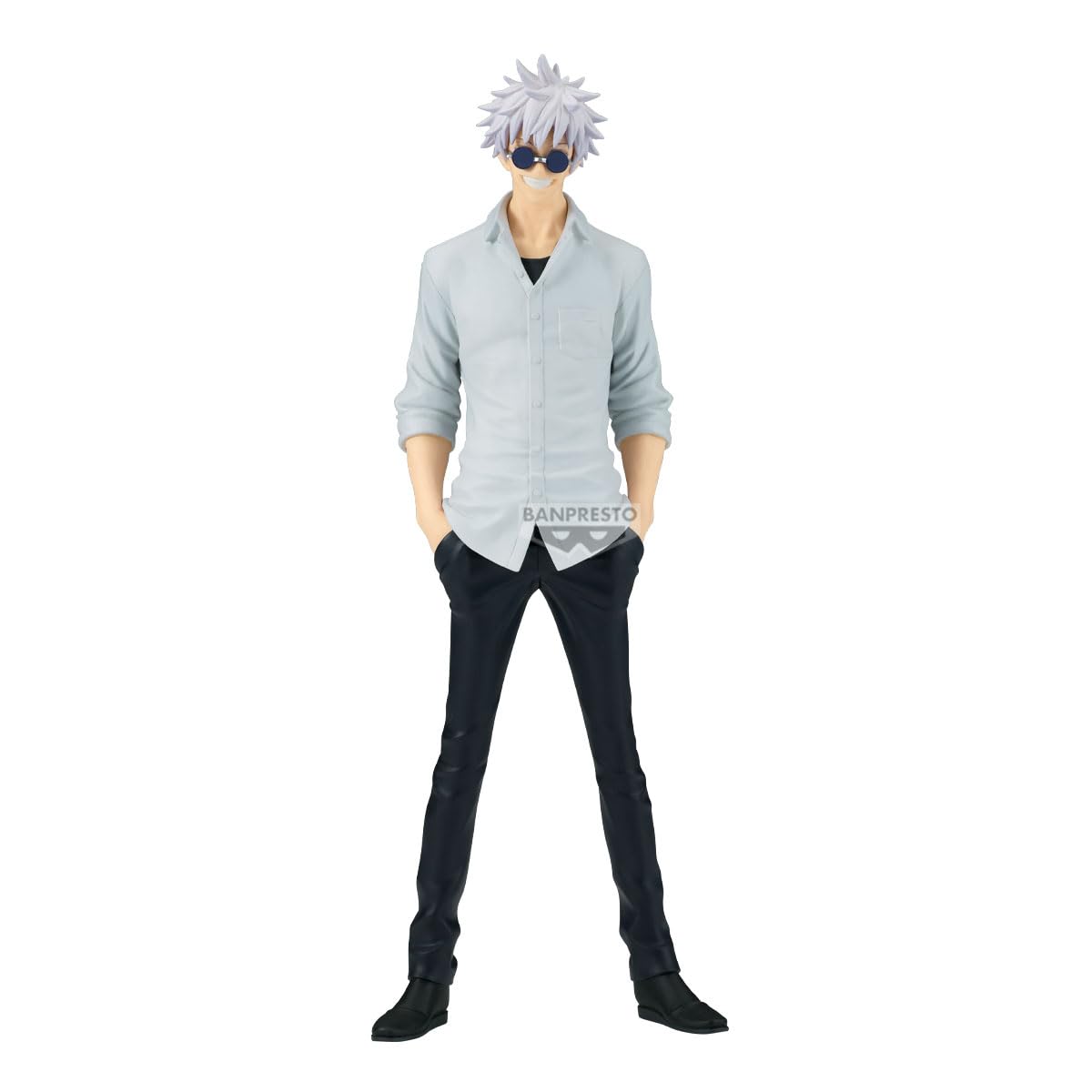 Banpresto Satoru Gojo Jujutsu Kaisen King of Artist Hidden Inventory Premature Death II, 22 cm, Multicoloured, Ideal for Anime Fans