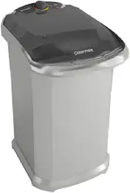 Colormaq Maquina de Lavar Roupa Semi Automatica Tanquinho 6kg LCT6 Prata 127V