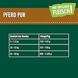 Christopherus PUR, Pferd, Vollnahrung für Hunde, Nassfutter, 6 x 800 g