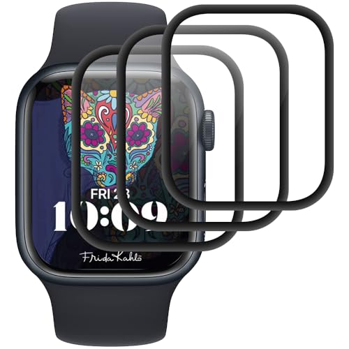 Panzer Schutz Glas für Apple Watch Series 1/2/3 42mm, 3 Stück Sicherheitsglas[Anti-Kratzen][Sans Bulless][9H Härte] Film
