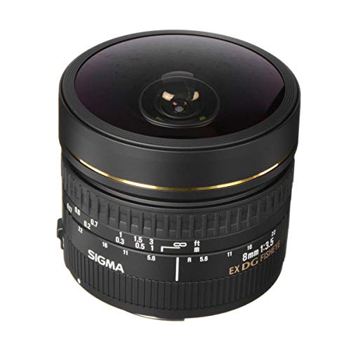 Sigma 8mm f3.5 Circular Fisheye EX DG For Sigma Digital & Flim SLR Cameras