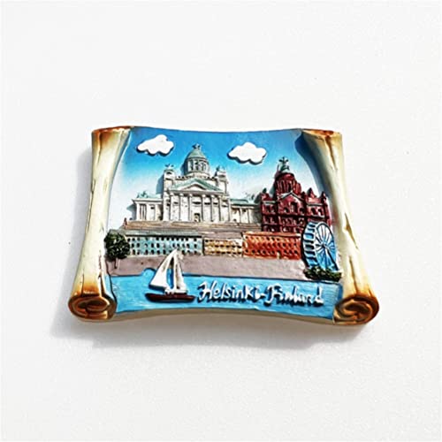 Imán Decorativo Helsinki Finland para Refrigerador miniatura 2