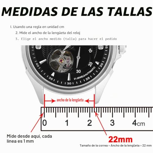 Correa de caucho BISONSTRAP premium de silicona flexible y duradera unisex 6