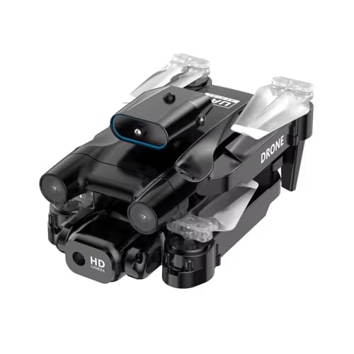 Image of WEADFAX-Drone-with-4K-Camera-WiFi-FPV-1080P-HD-Dual-Foldable-RC-Drone-Altitude-Hold-Headless-Mode-Visual-Positioning-Auto-Return-App-Control-Quad-Copter (D2)