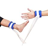 Exttlliy 2Pcs Hospital Patient Medical Restraints Bed Limb Holder Universal Constraints Control Quick Release for Hands or Feet