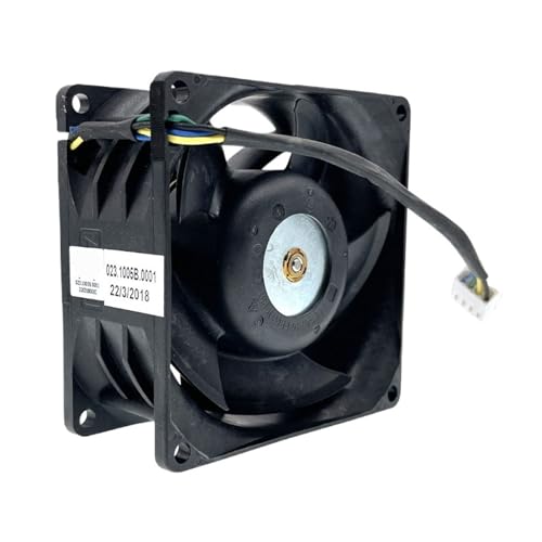 Ventilador dual de 80mm DC12V con alta velocidad de 10000RPM para disipación 2