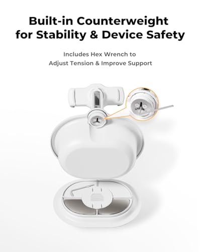 SupeDesk Tablet Stand Pillow for Bed, Adjustable Tablet Stand with Detachable Snack Bowl, Phone Stand for Bed, Kindle Holder, iPad Holder, Tablet Holder for Reading, Watching Videos and Streaming - image 6