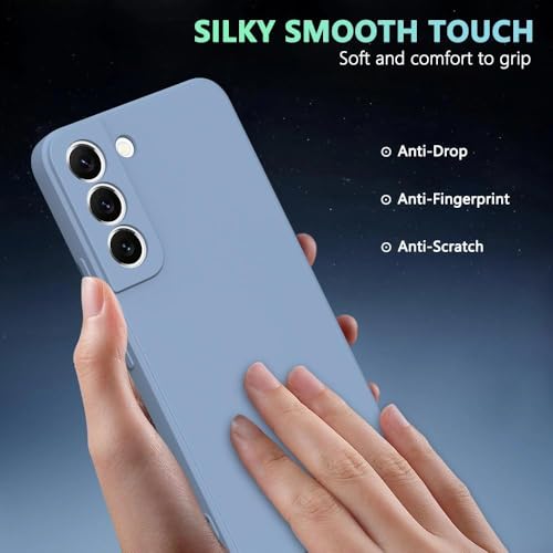 ULXITEYU Soft TPU Slim Case for Samsung Galaxy S22 Plus, Lightweight, Snug Fit, Drop-Resistant, Shock-Absorbent, Scratch-Resistant, Grass Gray - image 6