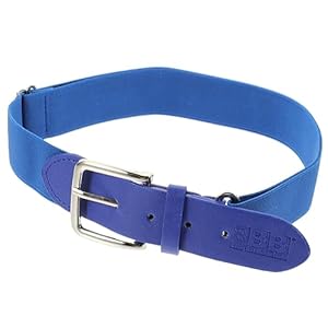 PAMINGONO Adjustable Elastic Baseball Belt Softball Girdle Men Women Sports Protective Gear Ratchet Belt Blue