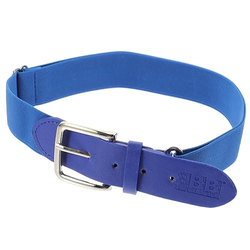PAMINGONO Adjustable Elastic Baseball Belt Softball Girdle Men Women Sports Protective Gear Ratchet Belt Blue