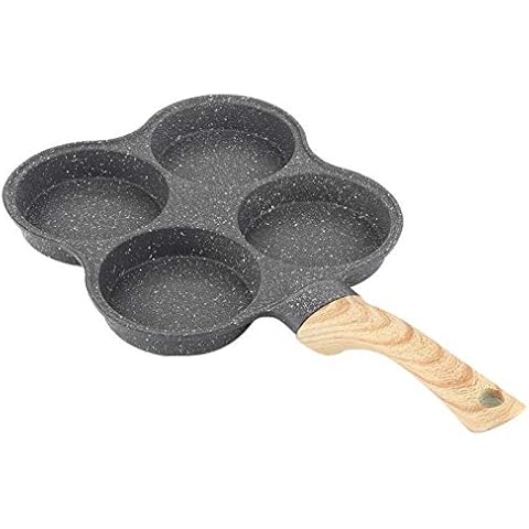 Sartén antiadherente de 4 orificios para huevos y tortillas Cover