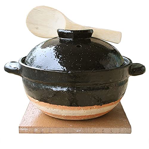 Amazon｜長谷園 かまどさん ご飯 鍋 二合炊き (直火専用) 直火対応 NCT 