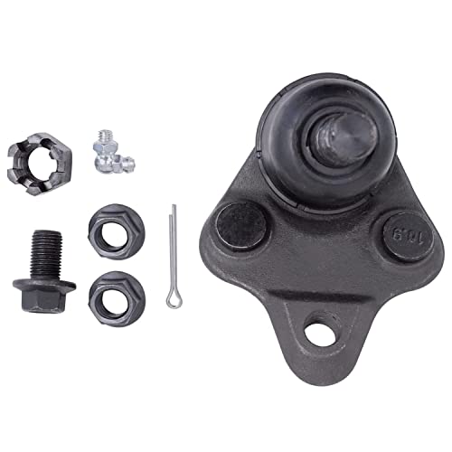 Image of Detroit Axle - Front 4pc Control Arms Kit for 1998-2002 Chevrolet Prizm 1996-1997 Geo Prizm, 2 Lower Control Arms 2 Suspension Lower Ball Joints 1999 2000 2001 Replacement