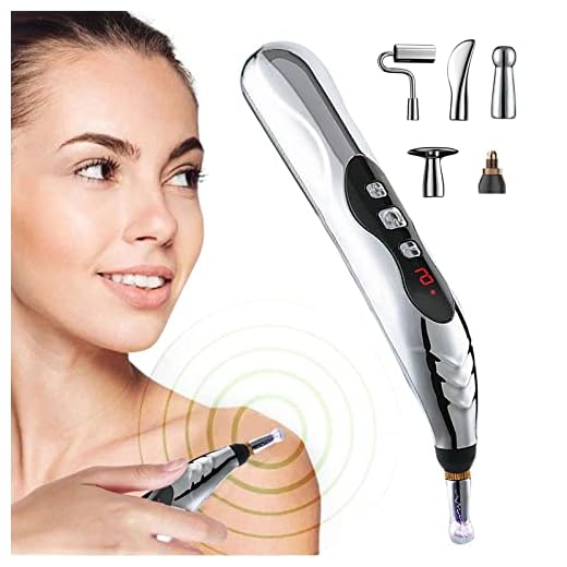 Acupuncture-Pen Electronic-Pain-Relief-Therapy Merídiān-Energy-Pulse-Massage-Pen 5-in-1 USB-Energy-Pen-Pain-Relief-Tools Gifts-for-Women-and-Men