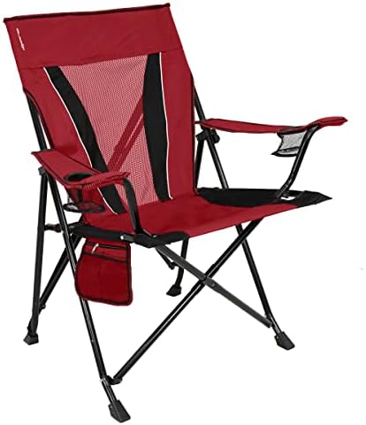 Kijaro XXL Dual Lock Portable Camping Chair - Supports Up To 400lbs - Enjoy the Outdoors in a Versatile Folding Chair, Sports Chair, Outdoor Chair & Lawn Chair – Red Rock Canyon