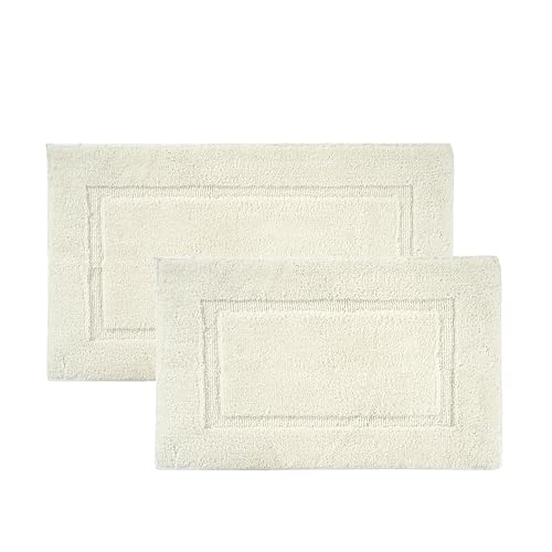 LANE LINEN White Bathroom Rugs Set Review: Soft, Absorbent, and Budget-Friendly?