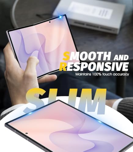 Image of Unbreakable Set Front & Back Membrane Screen Protector Compatible For Samsung Galaxy Z Fold 8, 7.6 Inch | Hydrogel Membrane Ultra Smooth Touch, fingerprint working with installation kit