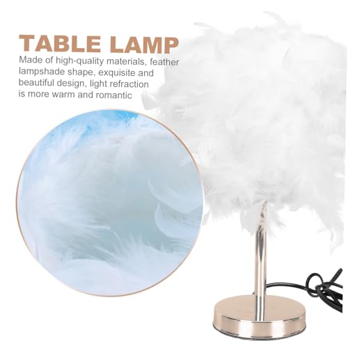 Lampe de table décorative Veemoon pour chambre à coucher et bureau élégant - 3