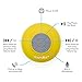 SoundBot® Waterproof Shower Speaker HD Water Resistant Bluetooth Handsfree Portable with Loud Clear Sounds 6+hrs of Playtime, Wireless Suction Cup Small Durable for Outdoors Travel Home SB510 (Yellow)