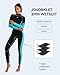 Jsnorklet Womens Wetsuit, 3mm Back Zip Full Wetsuit for Diving Swimming