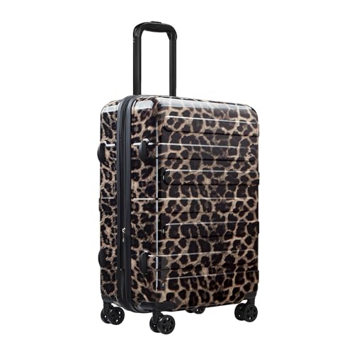 Image of Checked Luggage 24 Inch With Spinner Wheels, Hardside Suitcase with TSA Lock, Expandable Checked Suitcase for Women