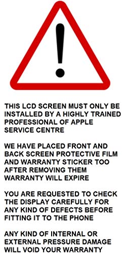 Image of Compatible for Apple iPhone 5 (White) LCD Display+Touch Screen Combo Folder