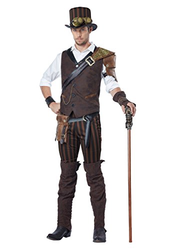 California Costumes Men's Steampunk Adventurer Costume