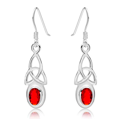 Boucles d'oreilles Triquetra argent 925 pour sublimer vos tenues bohèmes