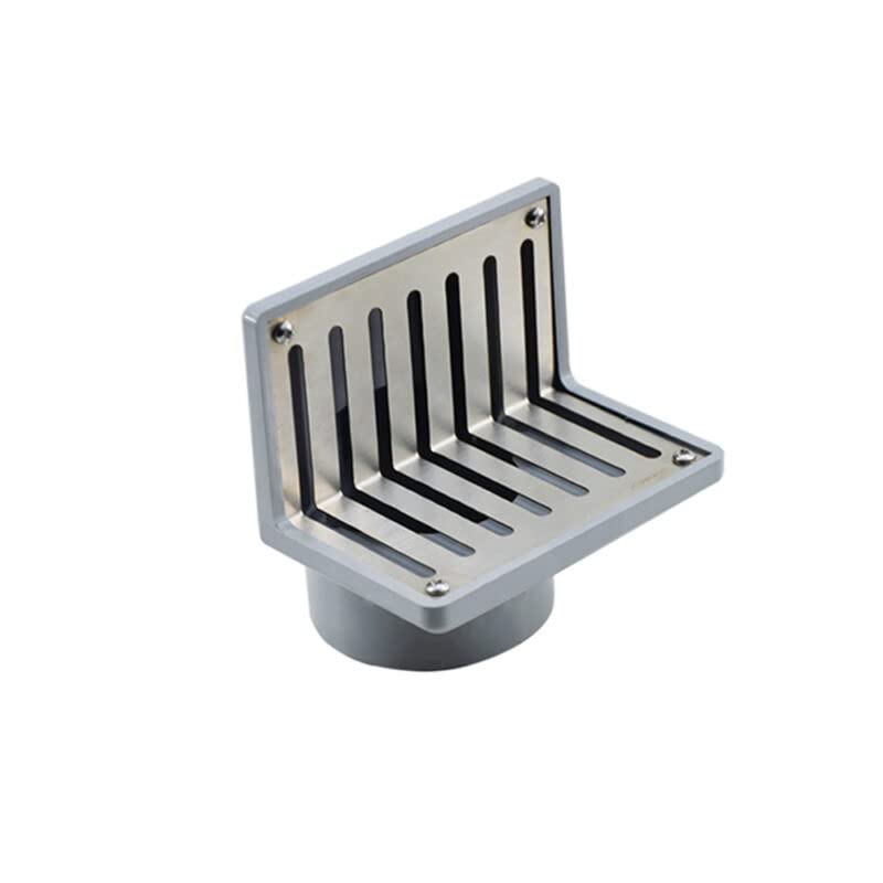 Viking SS304 Side Wall Parapet Scupper Drain - Stainless Steel 304, Length 115mm (4-1/2″), Height 75mm (3’’),Outlet OD 74mm - Brushed - Ideal for rooftops, balconies, commercial buildings (B09XB47R7T) Amazon Price History, Amazon Price Tracker