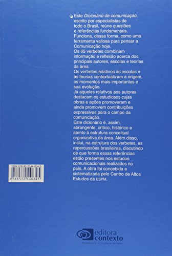 Dicionário de comunicação: escolas, teorias e autores
