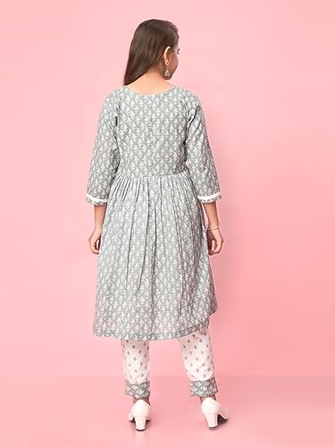 Image of Aarika Girl's Cotton Kurti Pant Set