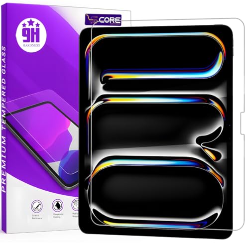 Image of Tempered Glass for iPad Pro 13 inch (M4 2024) Screen Protector Guard for iPad Pro 13 inch - Pack of 2