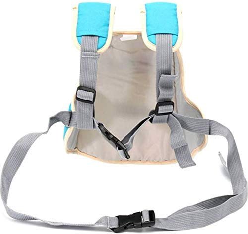 Image of MELVIS Kids Safety Belt for Two Wheeler with Reflective Strips, Portable Seat Belt Children Motorcycle Harness for Motorcycle Bike, Adjustable Safety Harness for Boys Girls (2-12years) (Sky Blue)