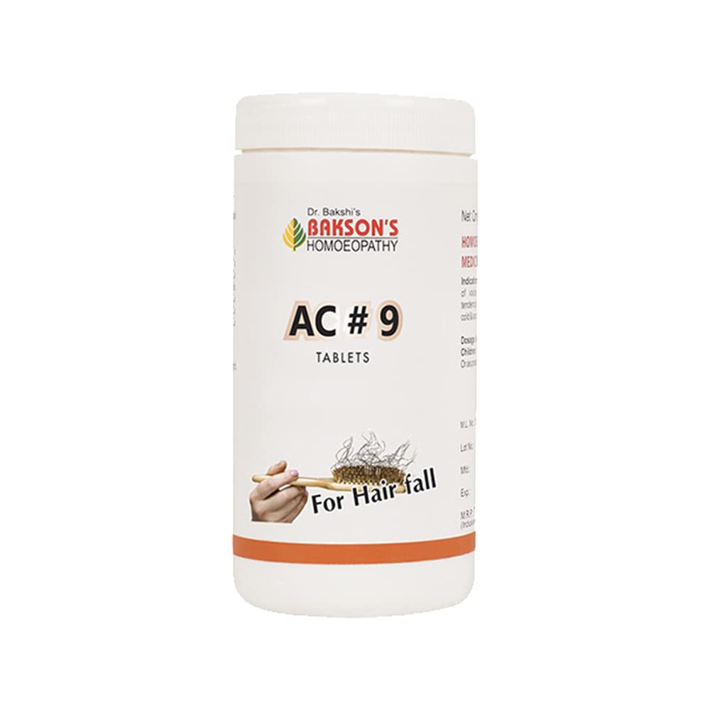 Dr. Bakshis BAKSONS HOMOEOPATHY AC#9 TABLETS -200 TABS (B0C2Z8QD42) Amazon Price History, Amazon Price Tracker