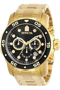 Invicta 0072 Pro Diver Chronograph