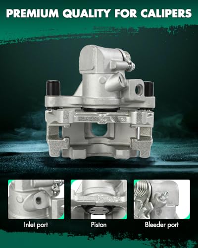 Image of SCITOO 1PC 19B3108 Rear Driver Side Disc Brake Caliper With Bracket